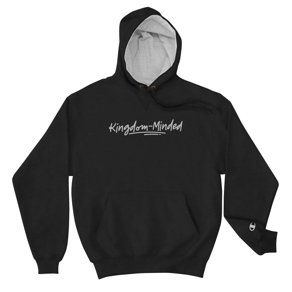 Kingdom Minded Champion Hoodie (Exclusive) Black & Gray