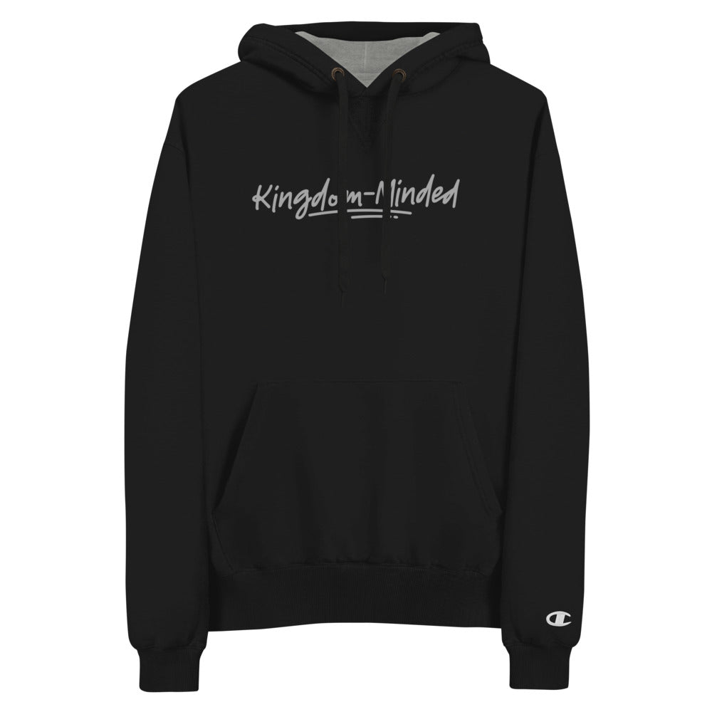 Kingdom Minded Champion Hoodie (Exclusive) Black & Gray
