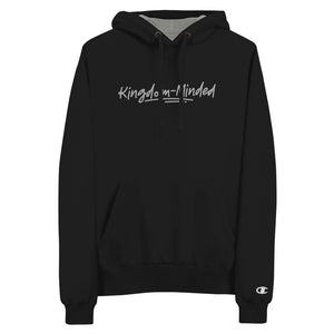 Kingdom Minded Champion Hoodie (Exclusive) Black & Gray